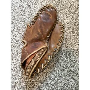 Vintage Baseball Glove Wilson Trapper Mitt Leather RHT